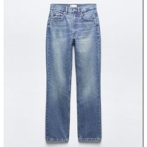 High Rise TRF Straigt Leg Jeans